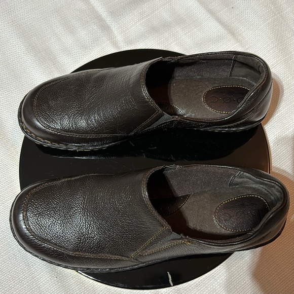 B.O.C. Women’s Wendell Brown Leather Slip On Loafers Shoes Size:11 main image 11